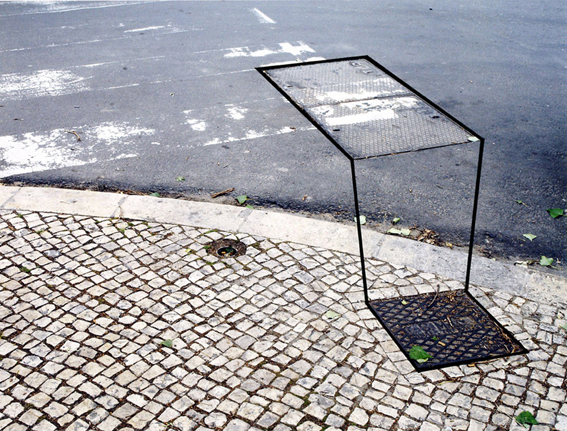 Marlon de Azambuja. (Spain). Metaesquema. Fotografía de una intervención. 